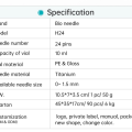 Bio needle H24