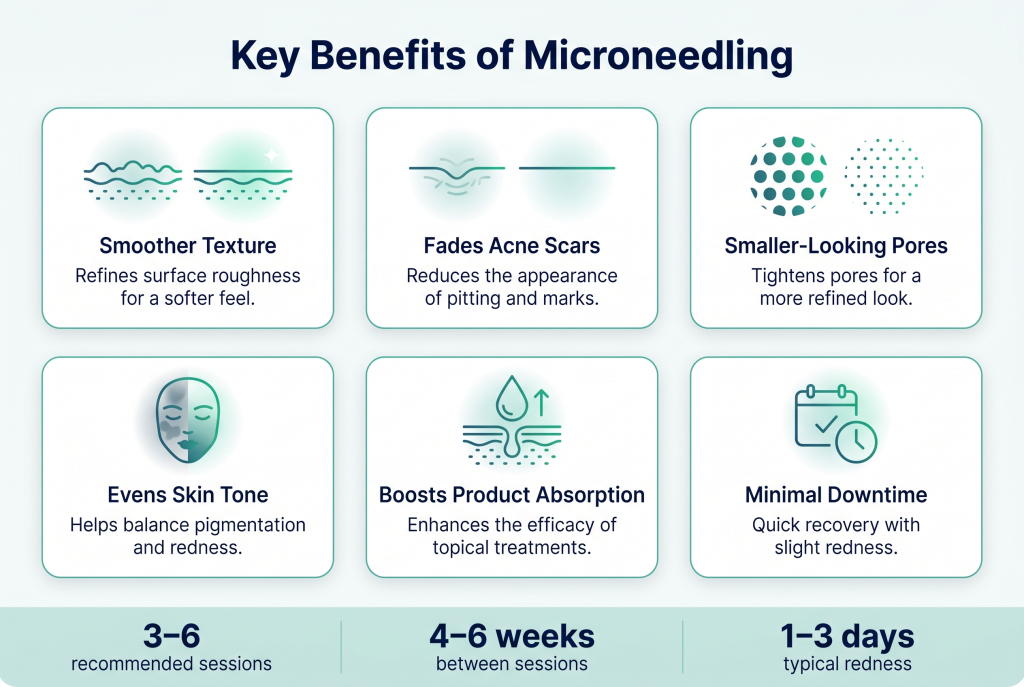 Microneedling pens, minimally invasive, boost collagen production, and effectively treat various skin issues while ensuring faster recovery.