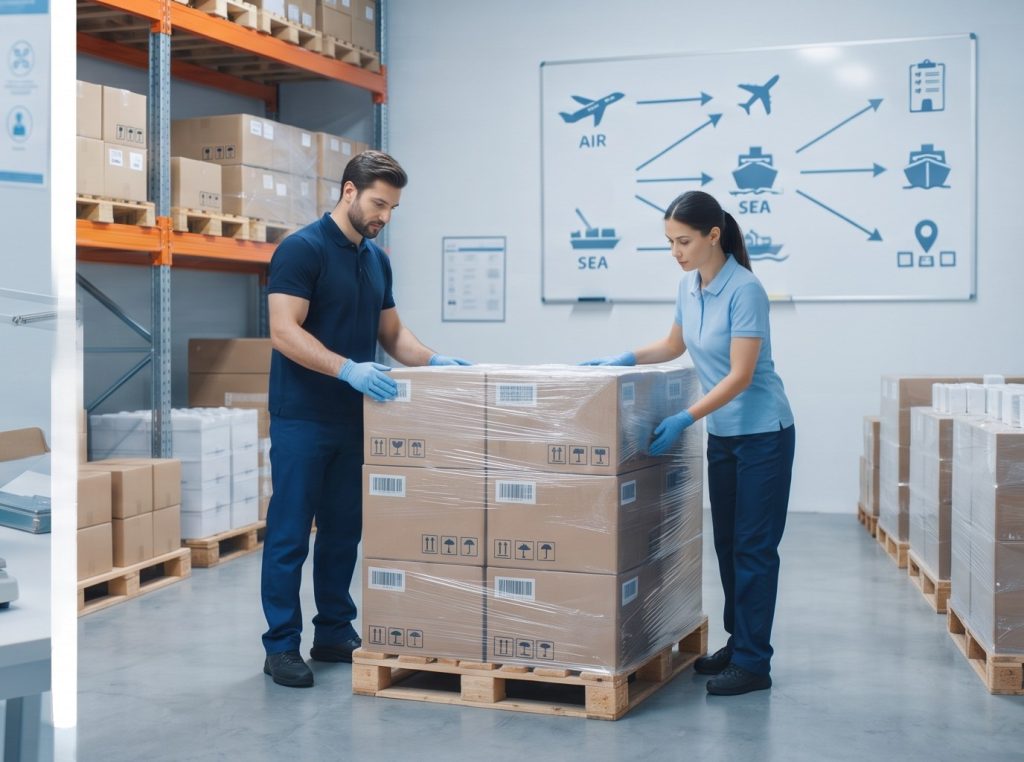 air and sea freight preparation for a Dr.Pen bulk order