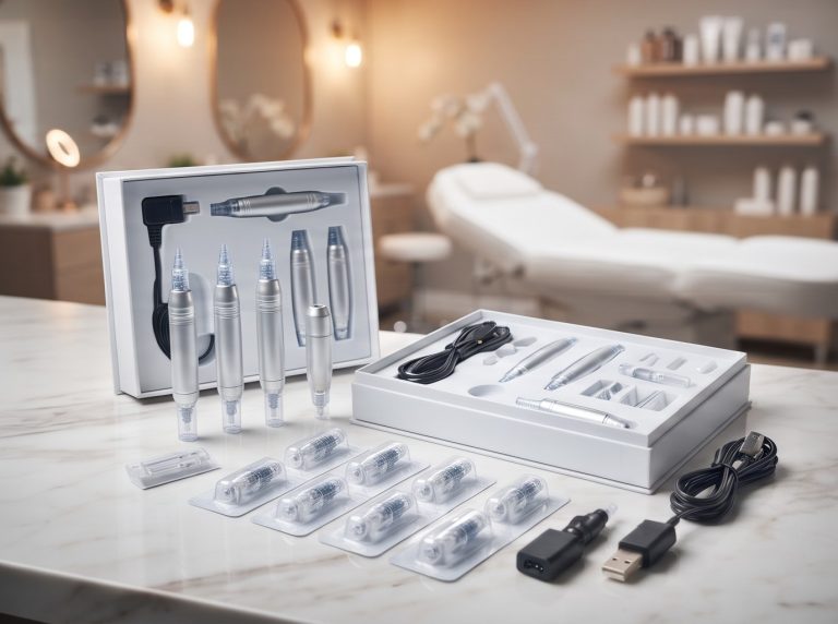 microneedling pen wholesale for salons starter equipment kit