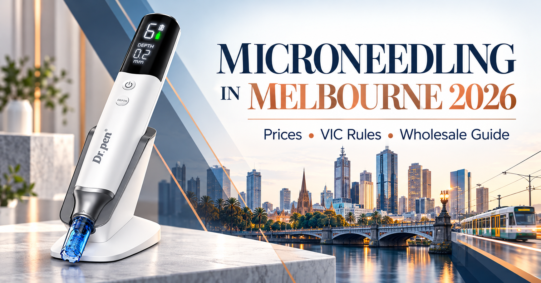Microneedling Cost Melbourne 2026: Prices, VIC Rules & Wholesale Guide